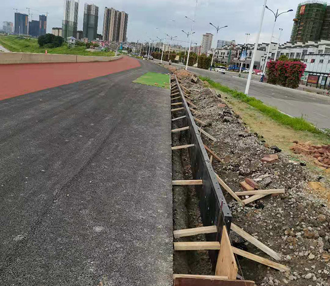 Highway ditch engineering