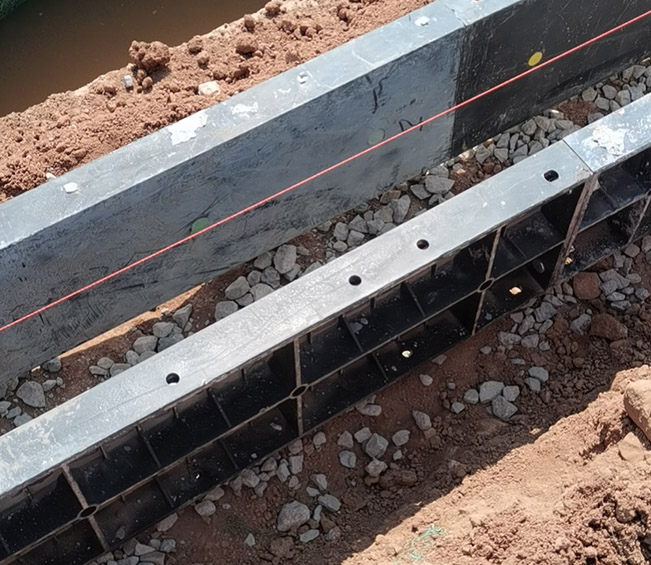 Highway ditch engineering