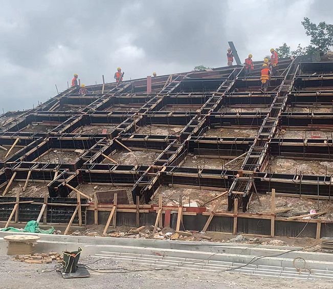 Slope protection engineering