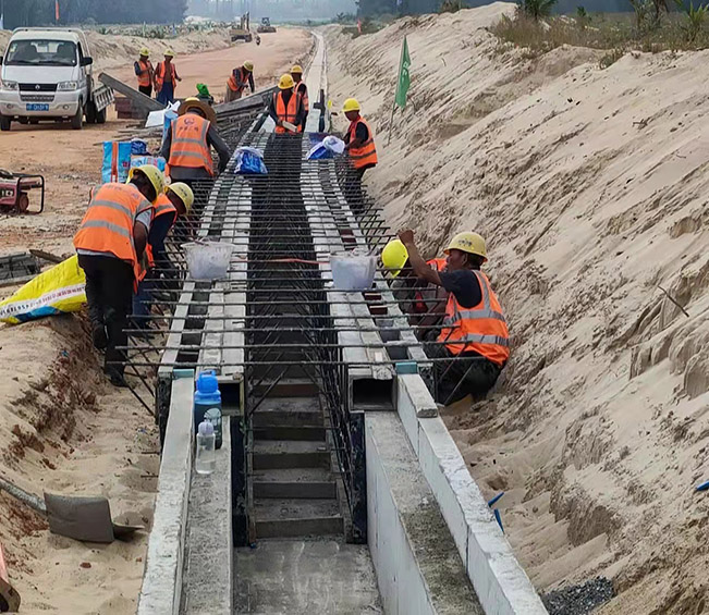 Cable trench engineering