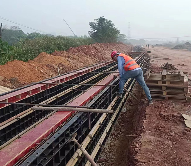 Cable trench engineering