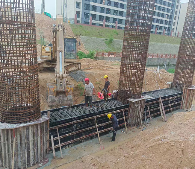 Bridge bearing platform